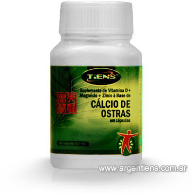 C&aacute;psulas de Calcio de Ostras