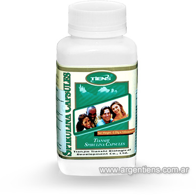 C&aacute;psulas de Espirulina