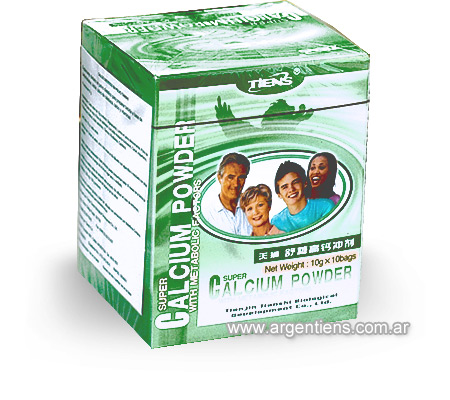 Polvo Nutritivo de Calcio Diet&eacute;tico